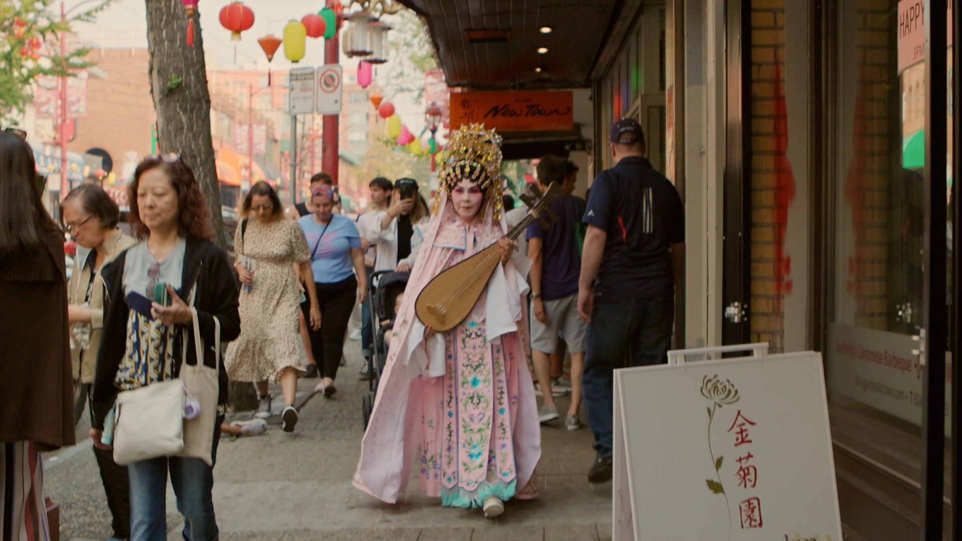 Vancouver Chinatown setting of the Cantonese opera documentary The Prop Master's Dream